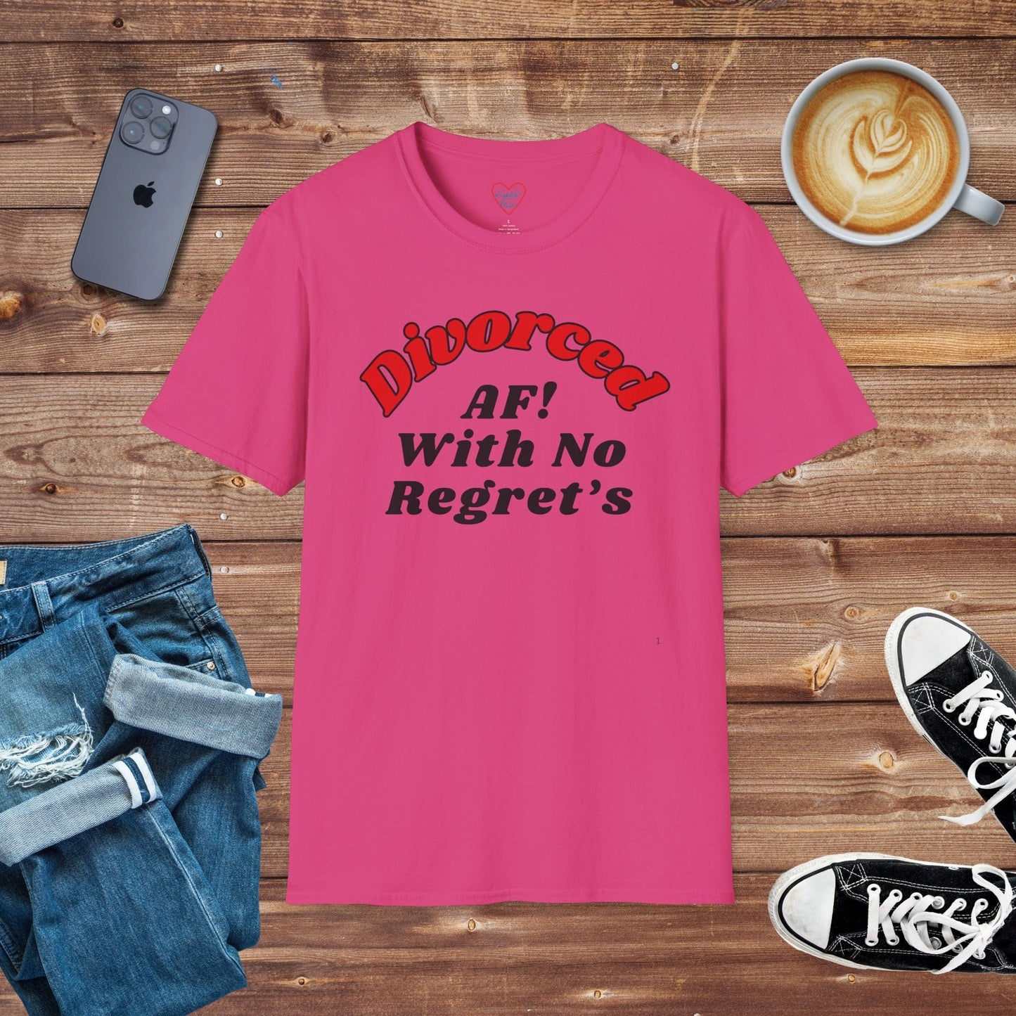 Divorced AF with no regrets T-shirt